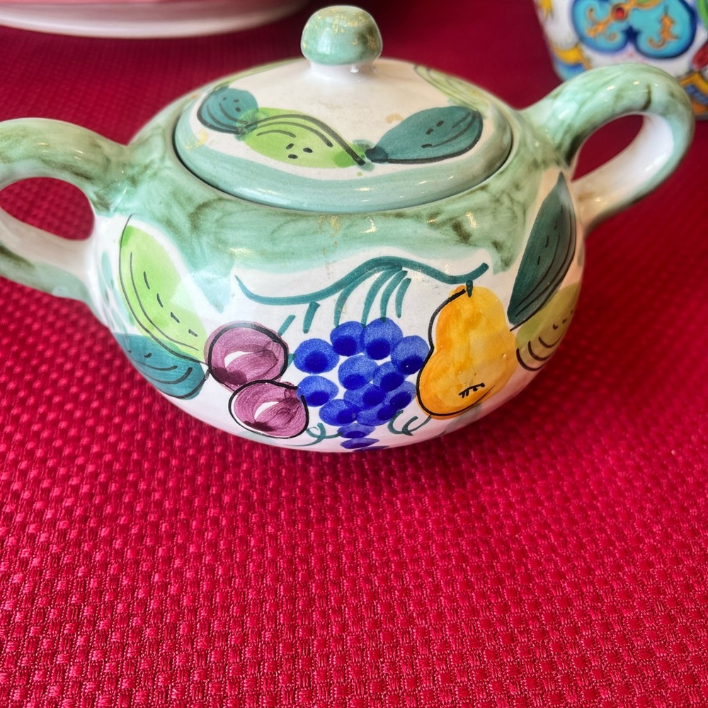 Vitro “Solimene” Fruit sugar bowl